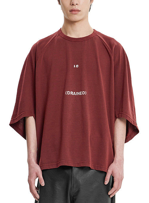 ajo-by-ajo-fw-26-washed-the-me-decade-sculpted-raglan-t-shirt-burgundy-burgundy-s