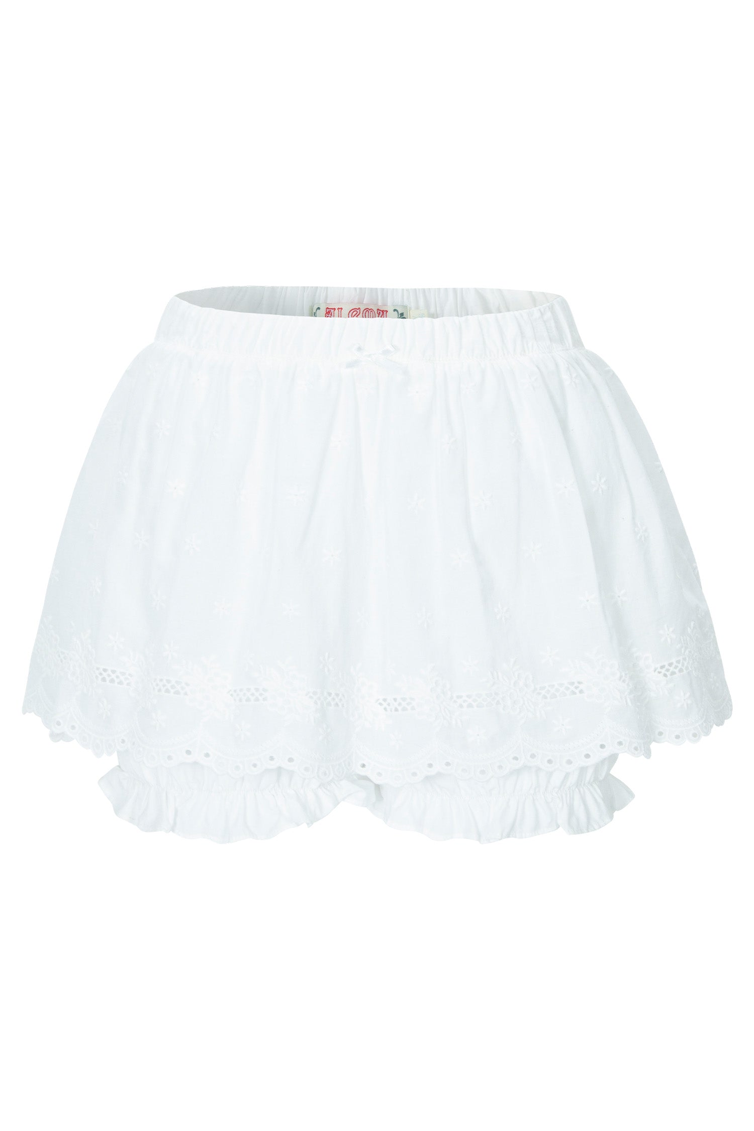 alcmy-ss-25-skirt-layered-bubble-shorts_white