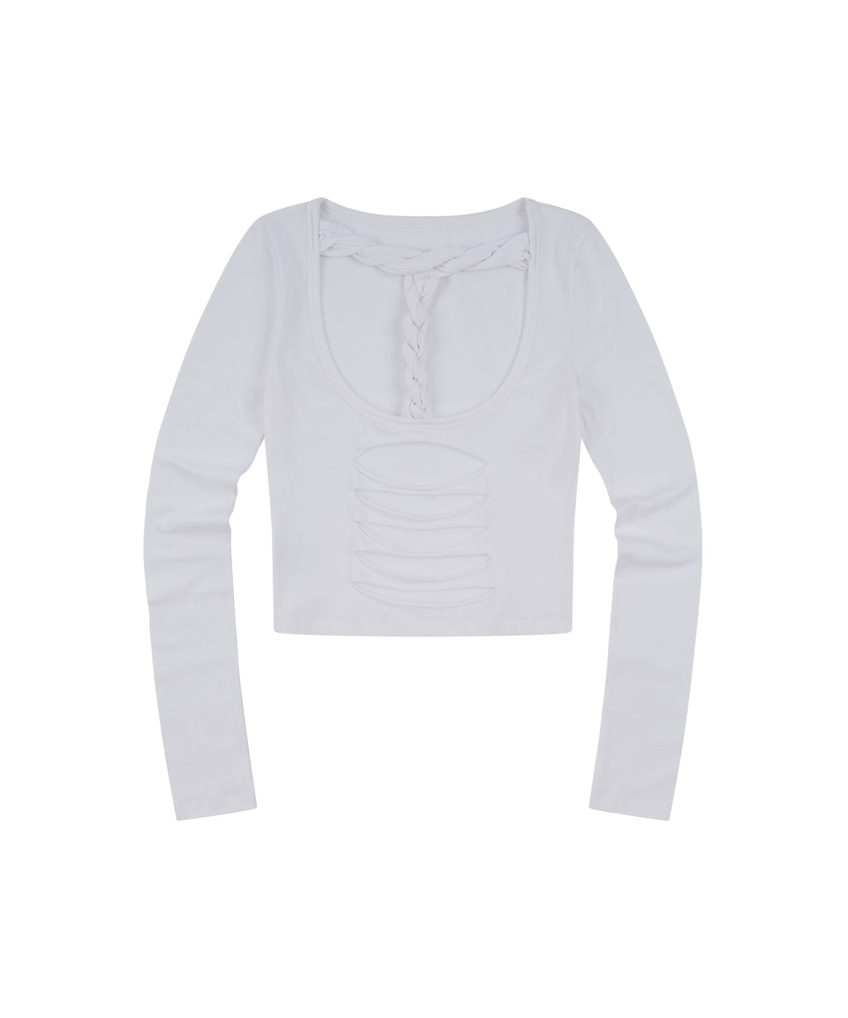 kashiko-fw-26-distressed-braided-longsleeve-white-white-s