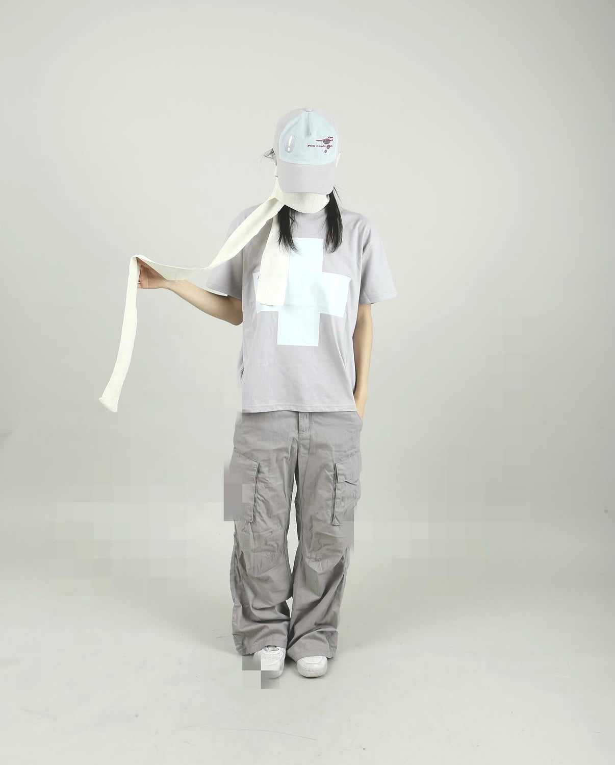 [MJZ] T-SHIRT (GRAY SKY BLUE)