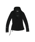 kashiko-fw-26-studded-draped-wrap-cardigan-black-s