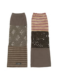 ajo-by-ajo-fw-26-zggu-mixed-fabric-leg-warmers-brown-brown-s