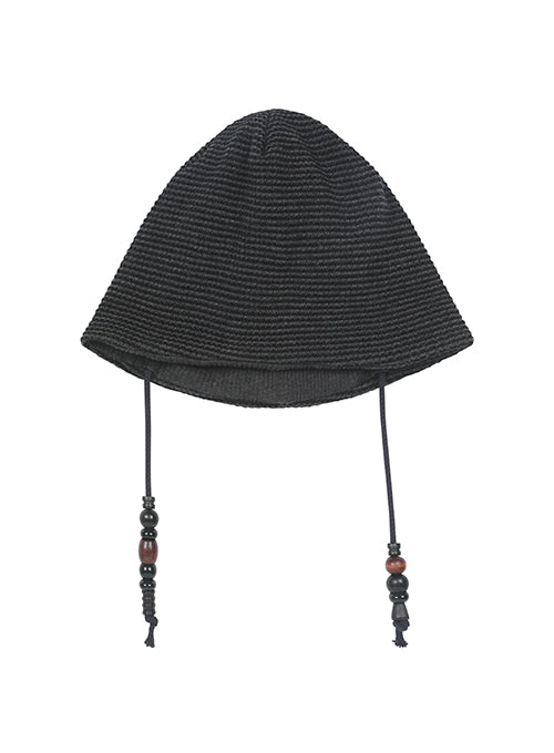 ajo-by-ajo-fw-26-zggu-waffle-beaded-string-beanie-charcoal-charcoal-s