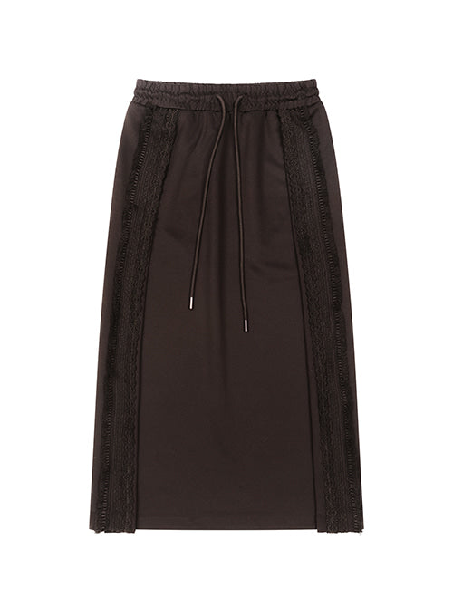 ajo-by-ajo-fw-26-zggu-multi-lace-trim-one-tuck-track-skirt-dark-brown-dark-brown-s