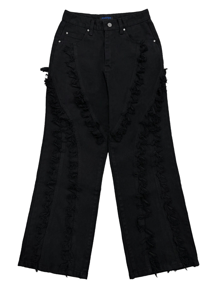 sserpe-ss-26-tassel-boots-cut-denim-pants-black-black-s