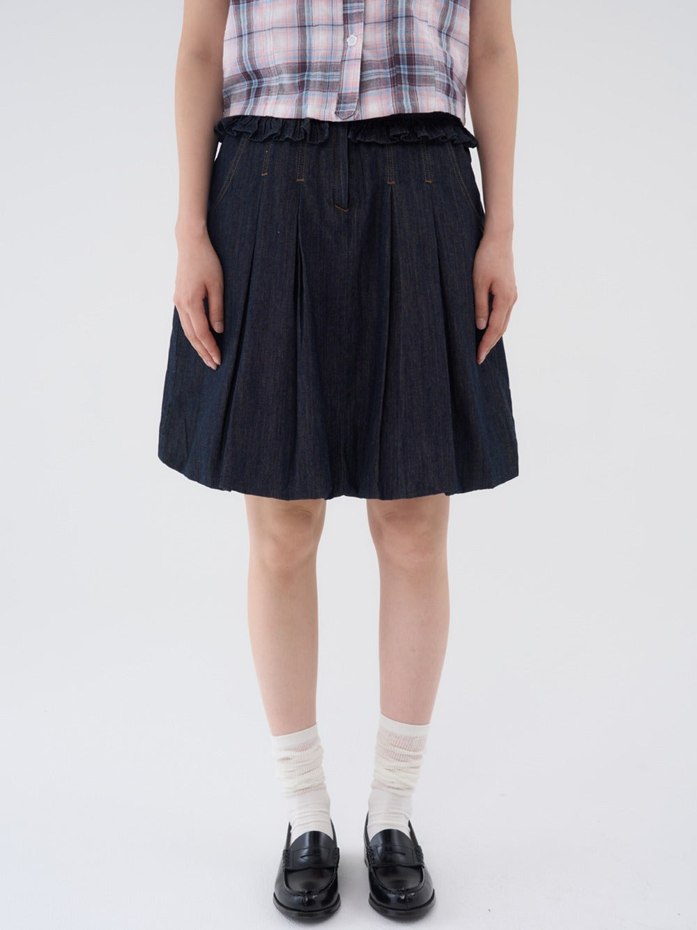 call-out-new-year-fw-25-balloon-denim-skirt-denim-s