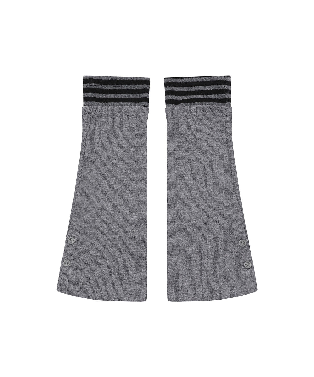 bauf-fw-26-stripe-layered-leg-warmers-gray-gray-s