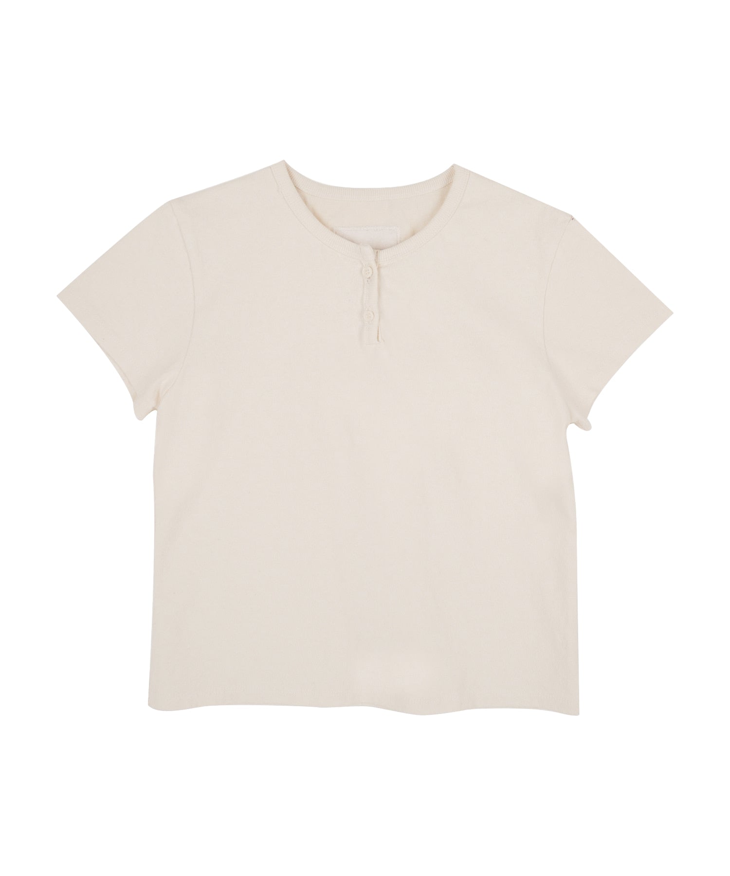 hardcore-happiness-ss-25-patch-henley-neck-classic-tshirt-cream