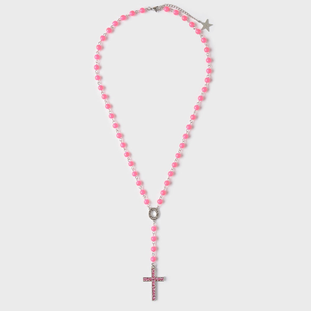 eireve-ss-26-cross-beads-necklace-neon-pink-neon-pink-s