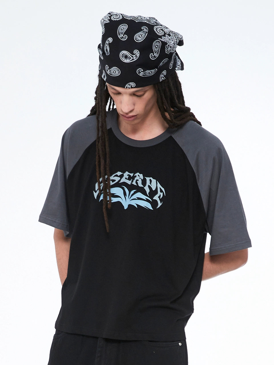 sserpe-ss-25-mans-raglan-crop-half-sleeve-t-black