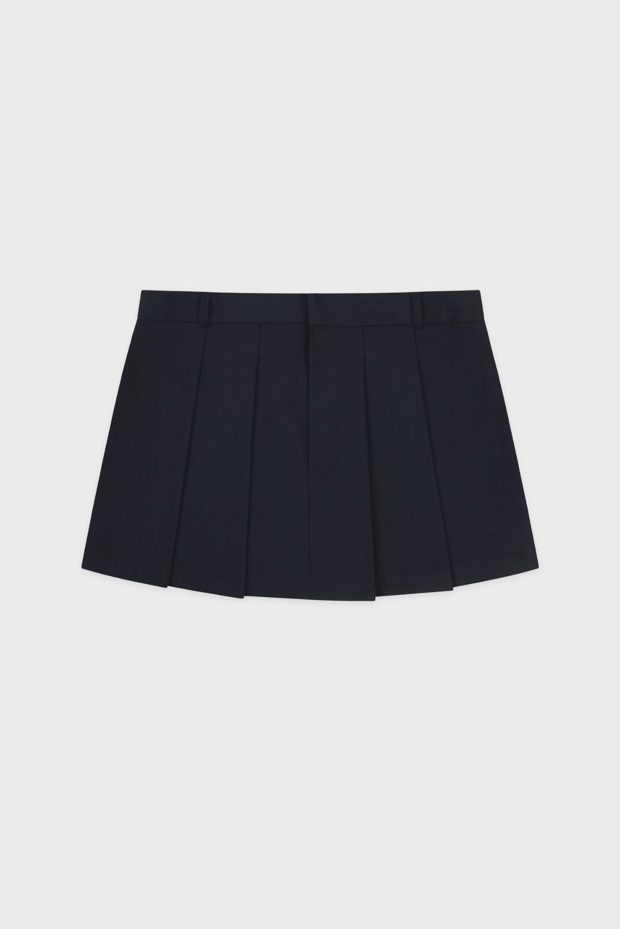 sinoon-fw-25-low-waist-pleated-mini-skirt-navy-navy-s