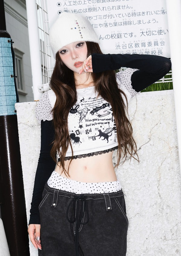 cherryquiri-fw-25-graffy-starry-puffy-sleeve-ivory-ivory-s