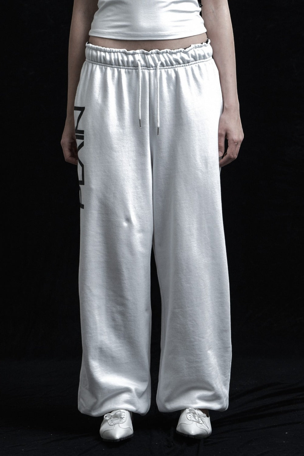 synerjyn-ss-26-plain-fold-over-sweat-pants-white-white-s