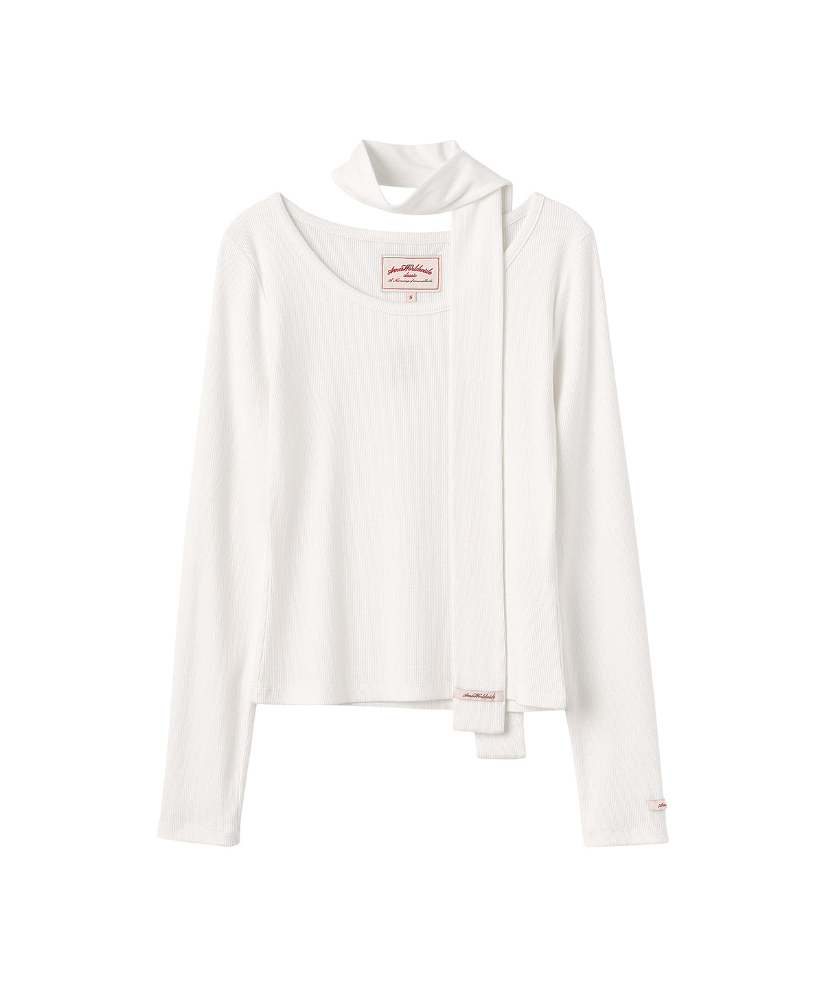 ames-worldwide-fw-26-classic-scarf-ls-tee-white-s