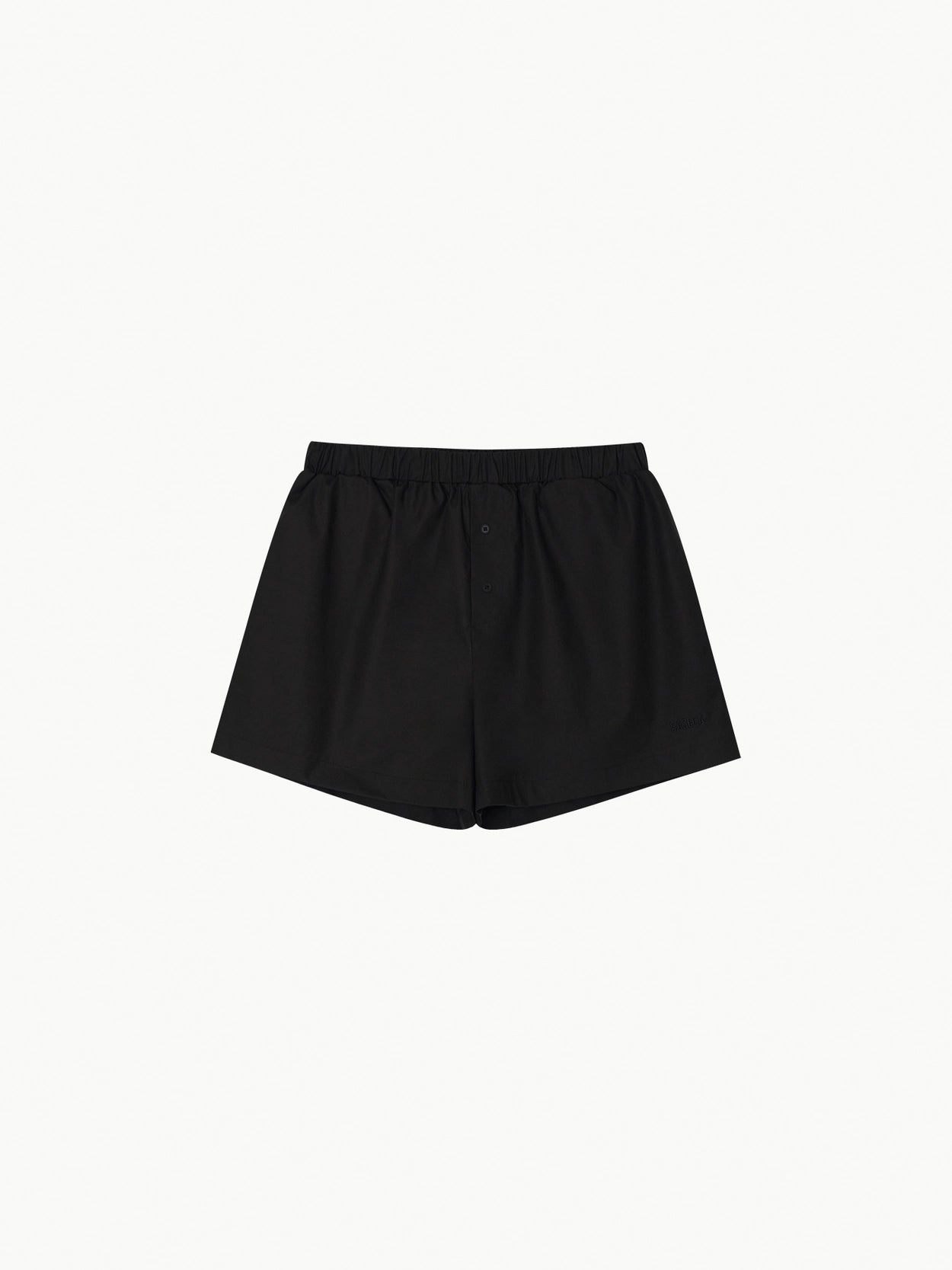 sagega-ss-26-cotton-pyjama-shorts-black-black-s