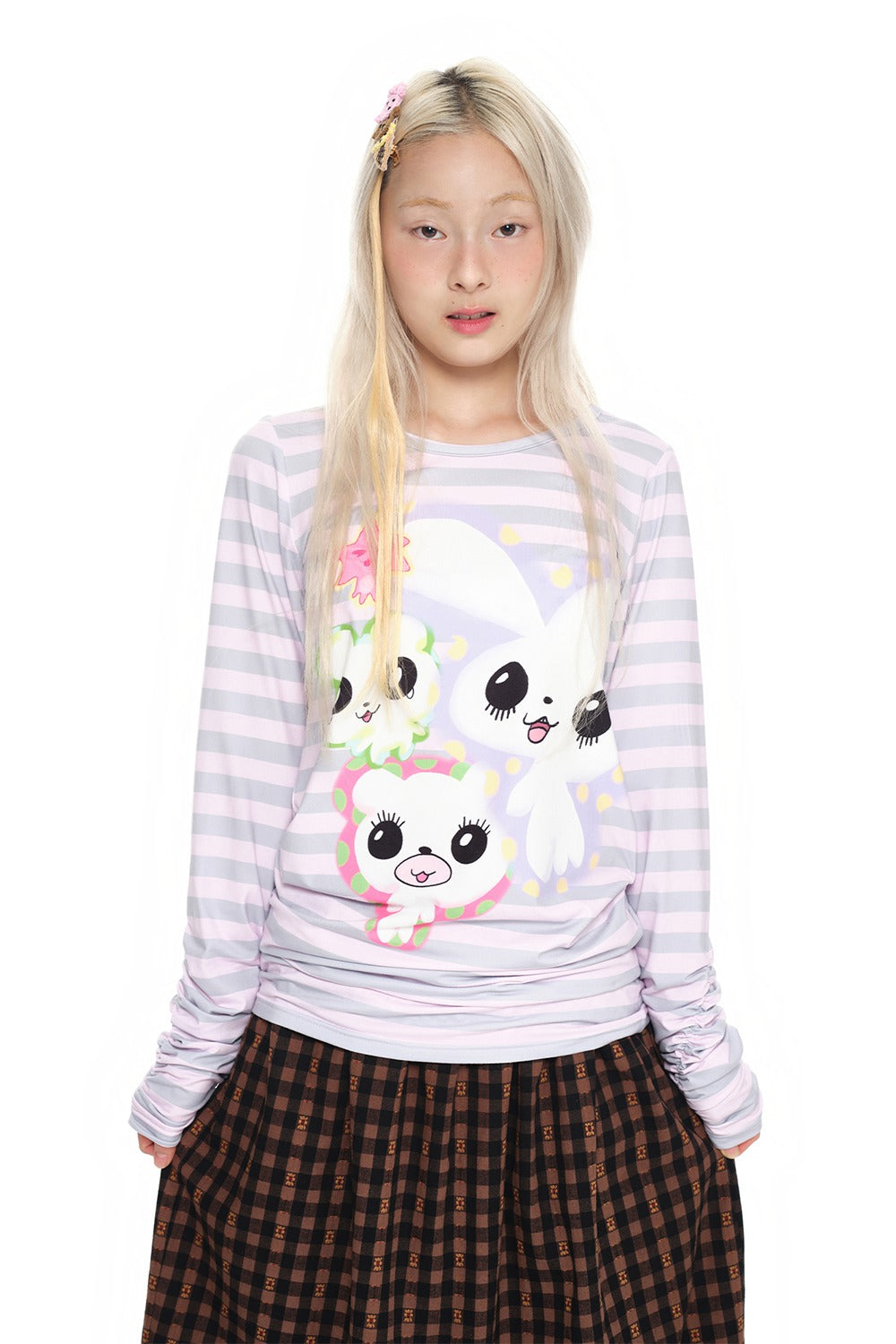 youthbath-ss-26-shirred-long-sleeve-top-stripe-pink-stripe-pink-s