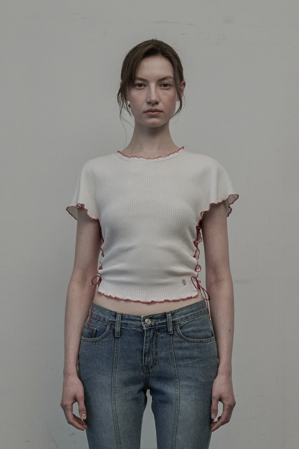 mausoleum-ss-25-(beach-coverup)-faye-waffle-tshirtwhite