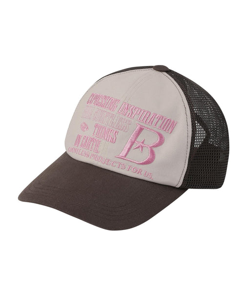bauf-fw-24-b-logo-mesh-ball-cap-pink