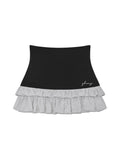 glowny-ss-25-lulu-ruffle-mini-skirt-(melange-gray)