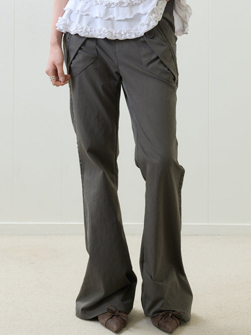 luv-is-true-ss-26-el-ribbon-bootscut-pants-charcoal-charcoal-s