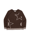 ugly-shadow-fw-25-star-layered-sweatshirt-brown-brown-s