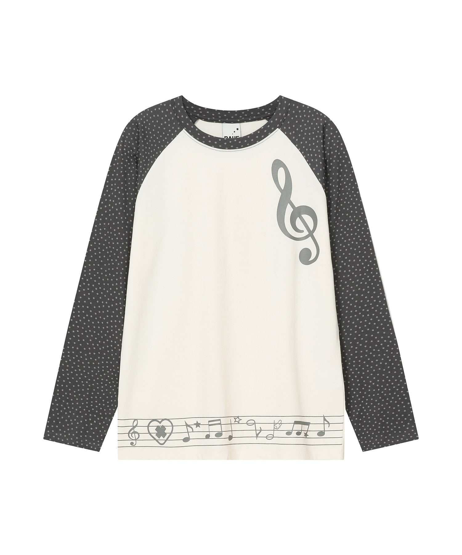 bauf-fw-26-star-melody-long-sleeve-cream-cream-s