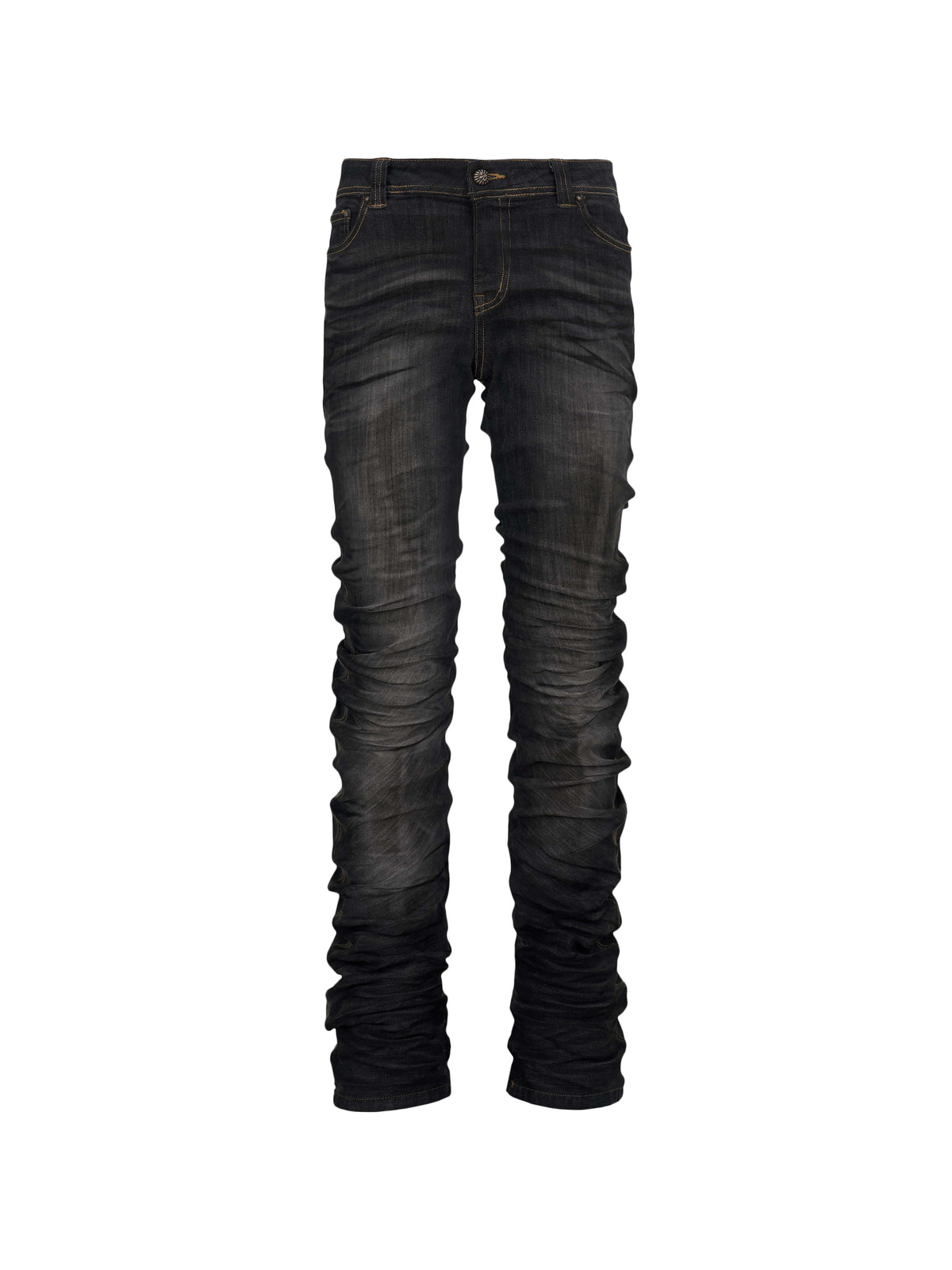 lecyto-fw-26-glitch-washed-curved-denim-pants-black-black-s