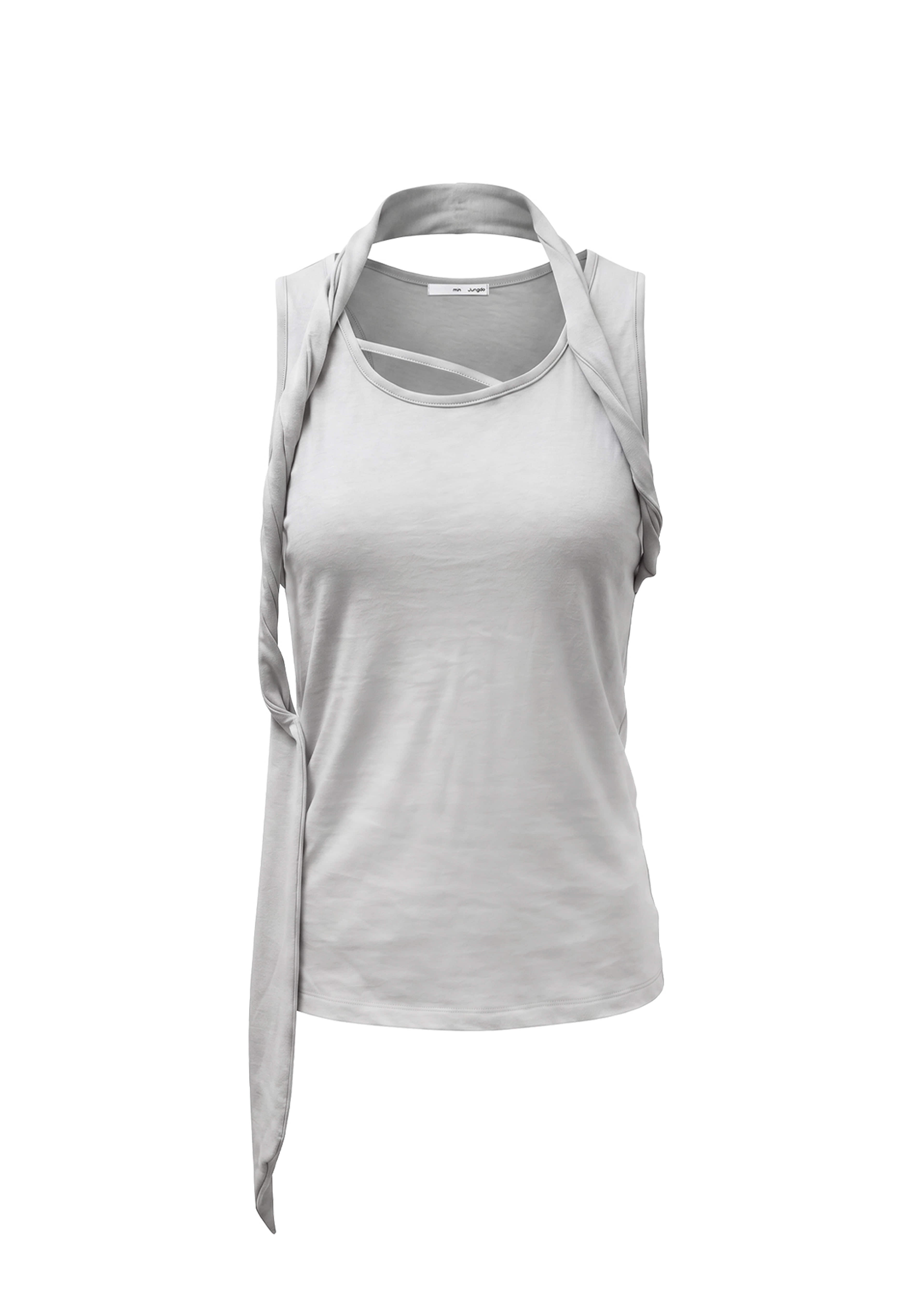 jungdo-ss-26-floating-loop-sleeveless-grey-grey-s
