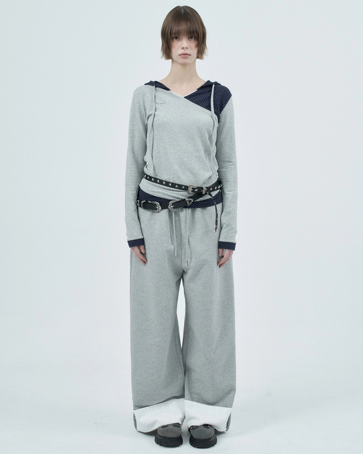 fazed-ss-25-lace-folding-sweatpants-/-gray