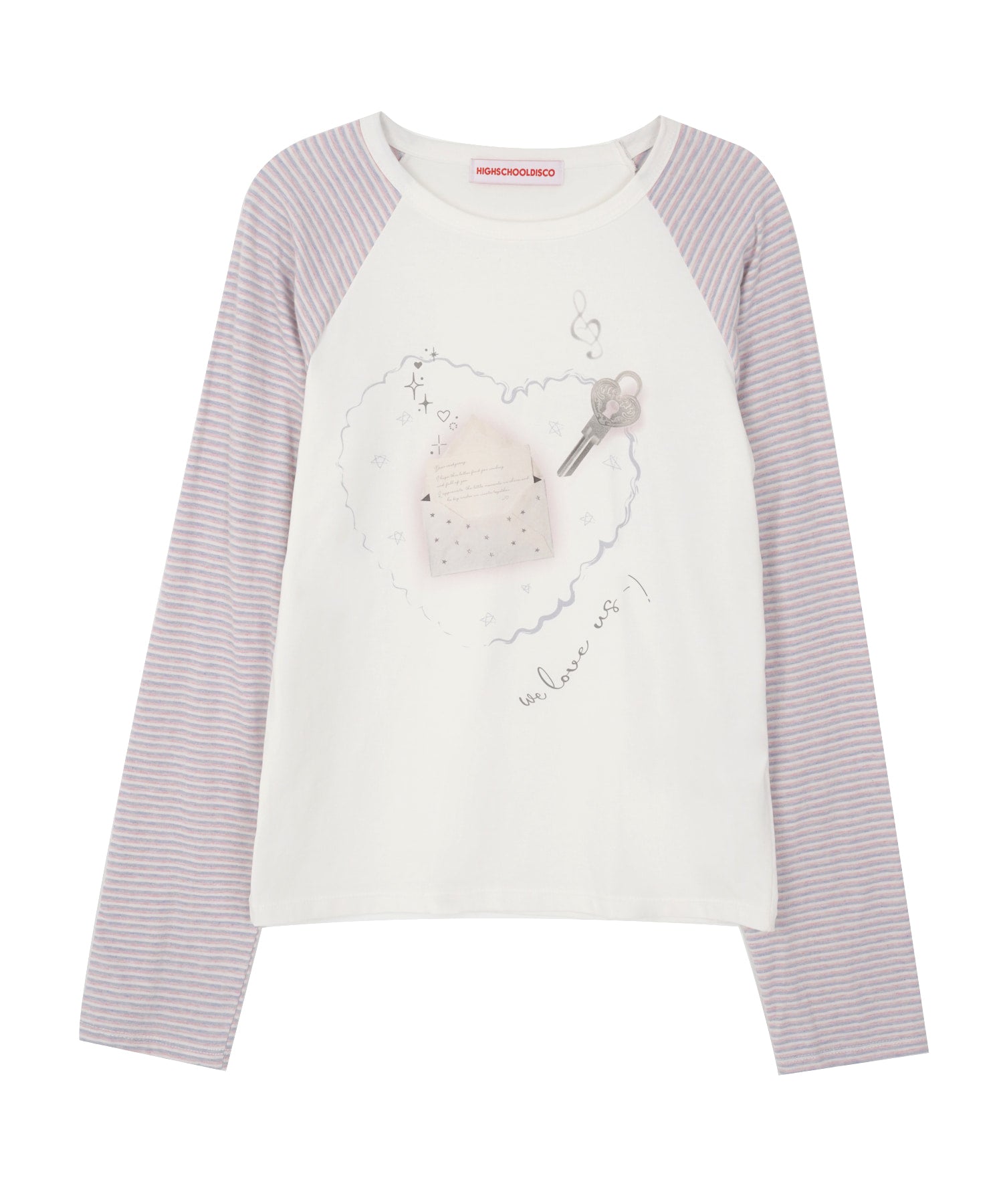 high-school-disco-fw-25-letter-graphic-raglan-long-sleeve-pink-s