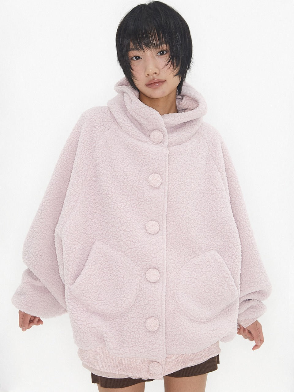 expired-girl-fw-25-sherpa-cloud-jacket-misty-pink-pink-s