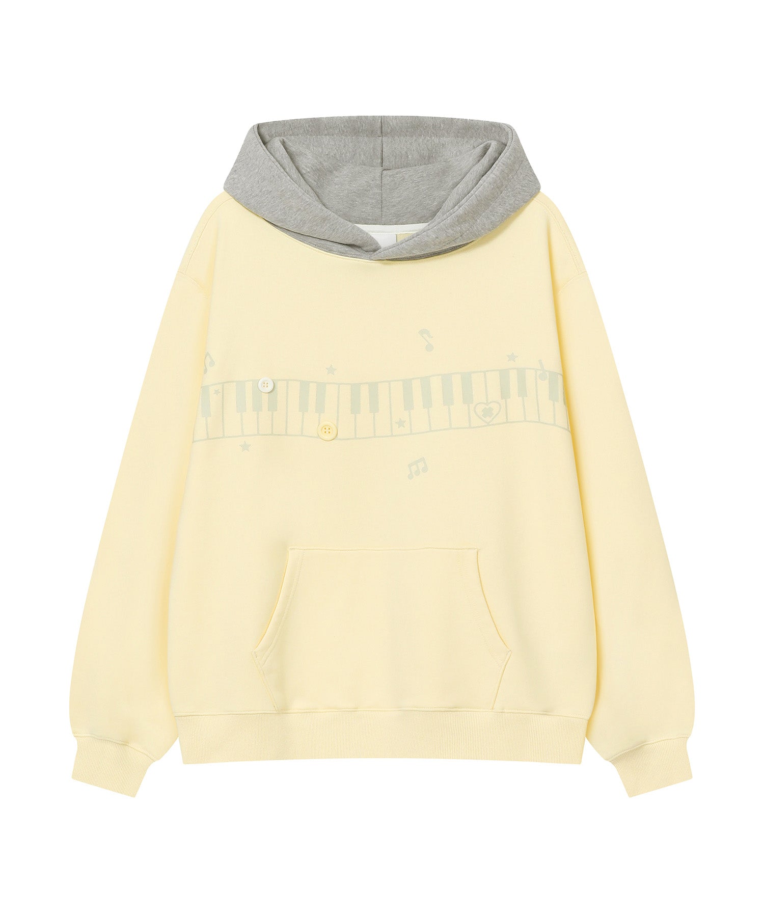 bauf-fw-26-button-melody-hoodie-yellow-yellow-s