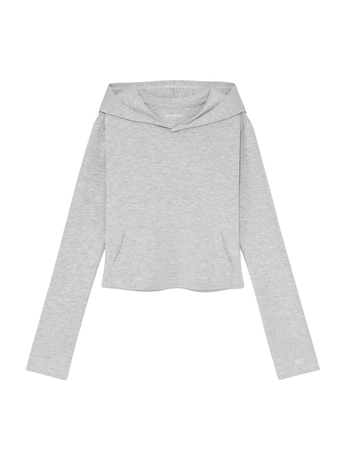 glowny-ss-25-247-snug-hoodie-(white-melange)