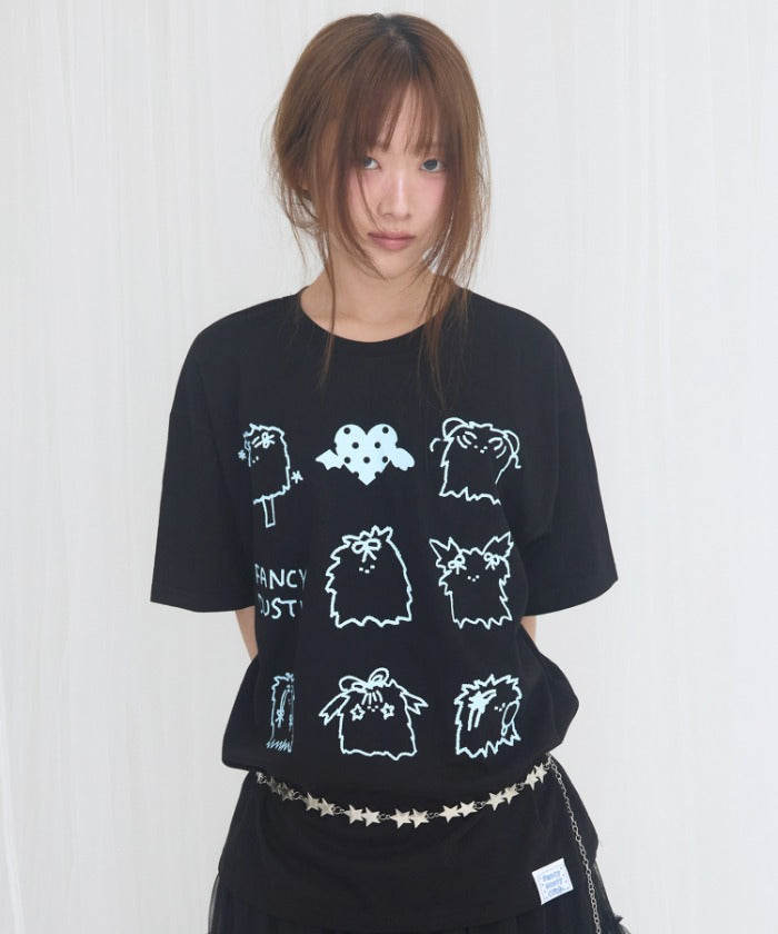 fancy-club-fw-25-dusty-doodle-tee-black-f25nm1001-black-s