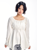 adorebelle-ss-26-pleated-ribbon-unbalanced-t-shirt-ivory-ivory-s