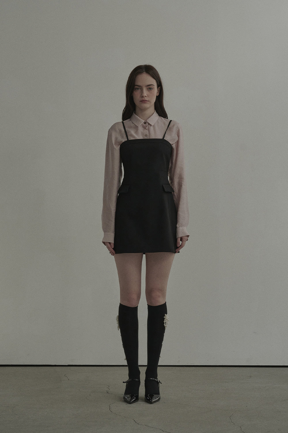 mausoleum-ss-25-neil-sleeveless-suit-dressblack