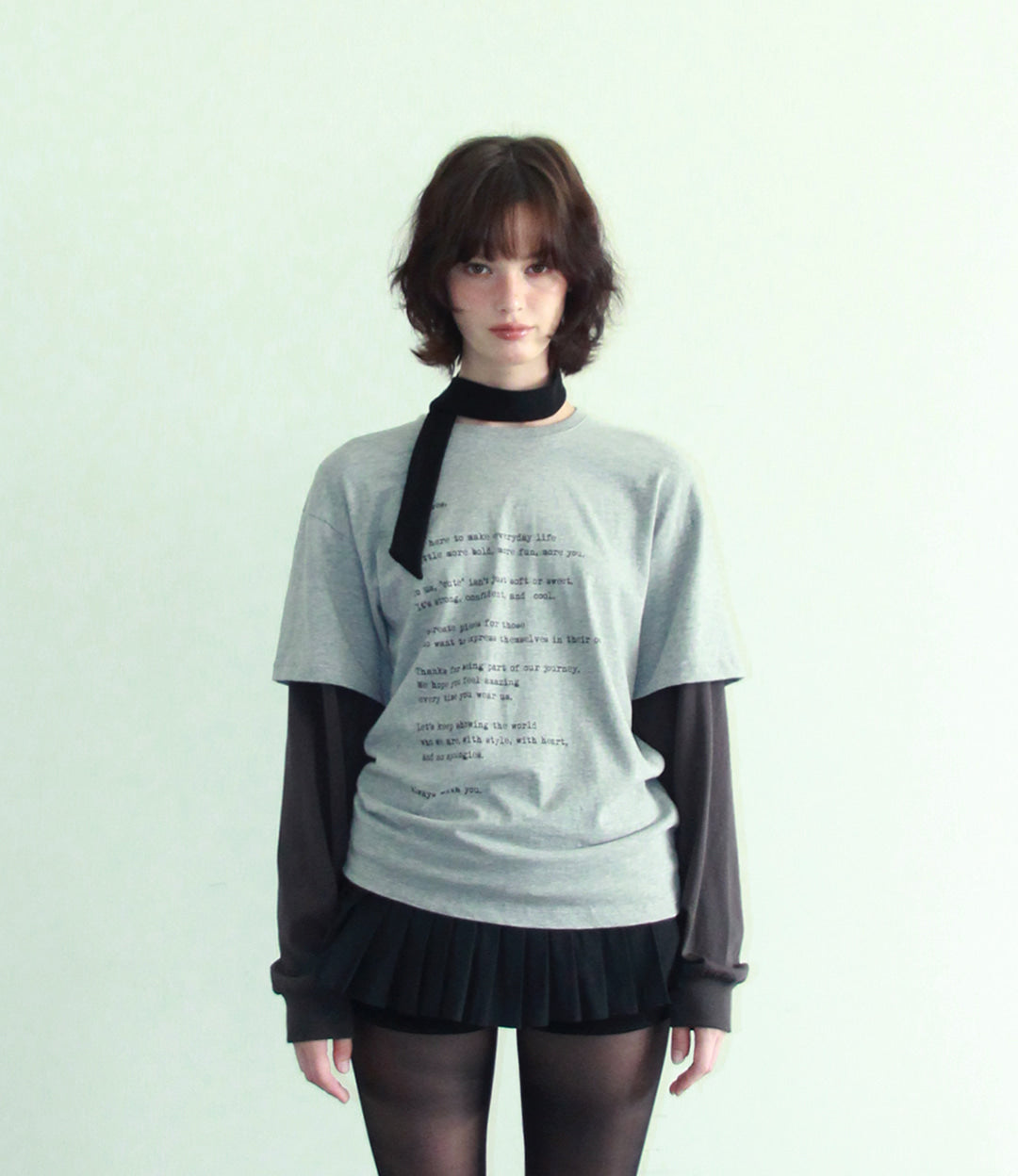 hagamos-fw-25-contrast-layered-sleeve-t-shirt-melange-grey-charcoal-melange-gray-charcoal-s