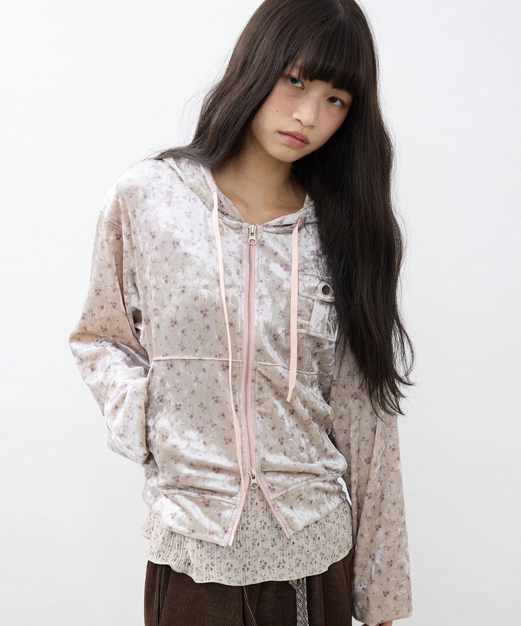 hokuspokus-fw-26-velvet-garden-hoodie-zip-up-pink-pink-s