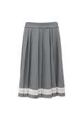 chemehc-fw-26-lace-pleated-skirt-light-gray-light-gray-s