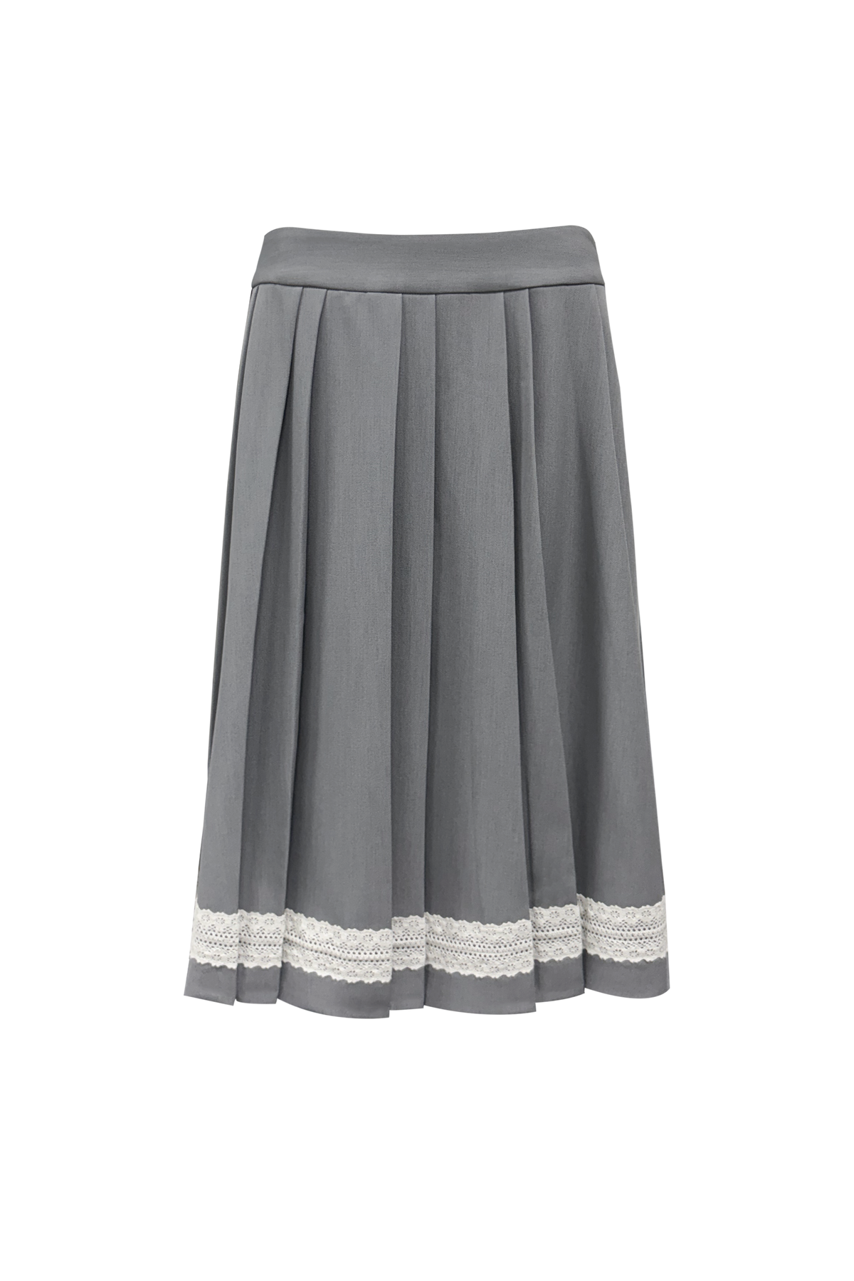 chemehc-fw-26-lace-pleated-skirt-light-gray-light-gray-s