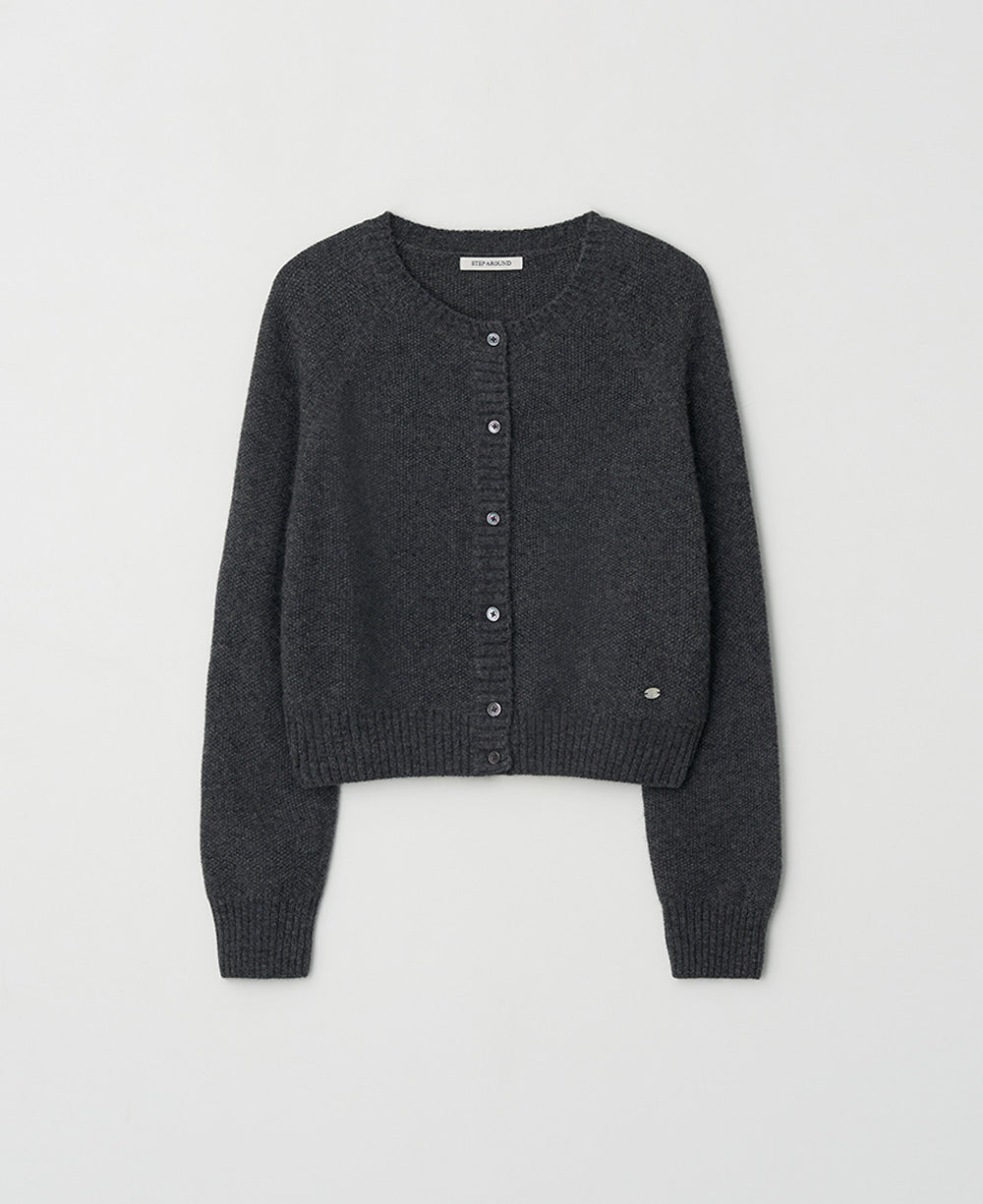 step-around-fw-25-soft-texture-raglan-knit-cardigan-charcoal-charcoal-s