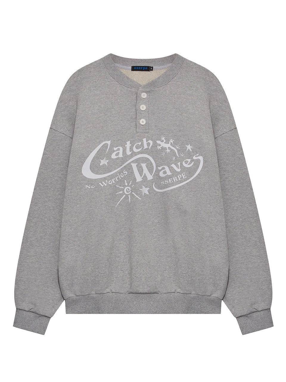 sserpe-ss-25-catch-waves-henly-neck-sweatshirts-melange-grey