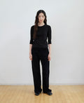 step-around-fw-26-basic-3-4-sleeve-slim-tee-black-black-s