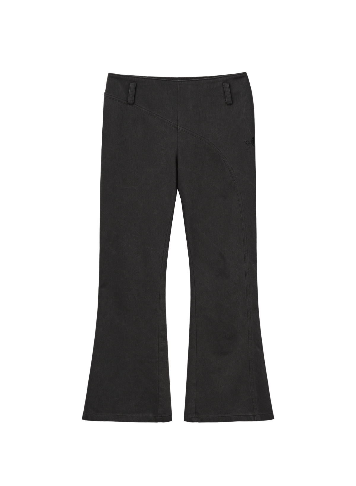 guwolsibil-fw-26-wave-bootcut-pants-washed-black-denim-black-denim-s