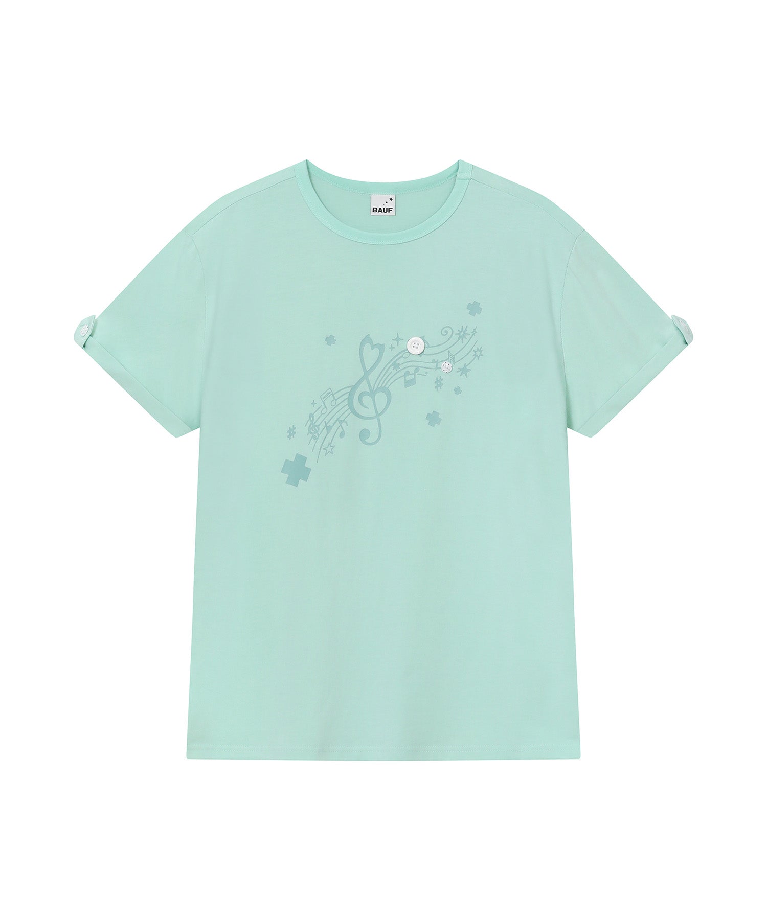 bauf-ss-26-rolled-melody-oversized-t-shirt-mint-mint-s