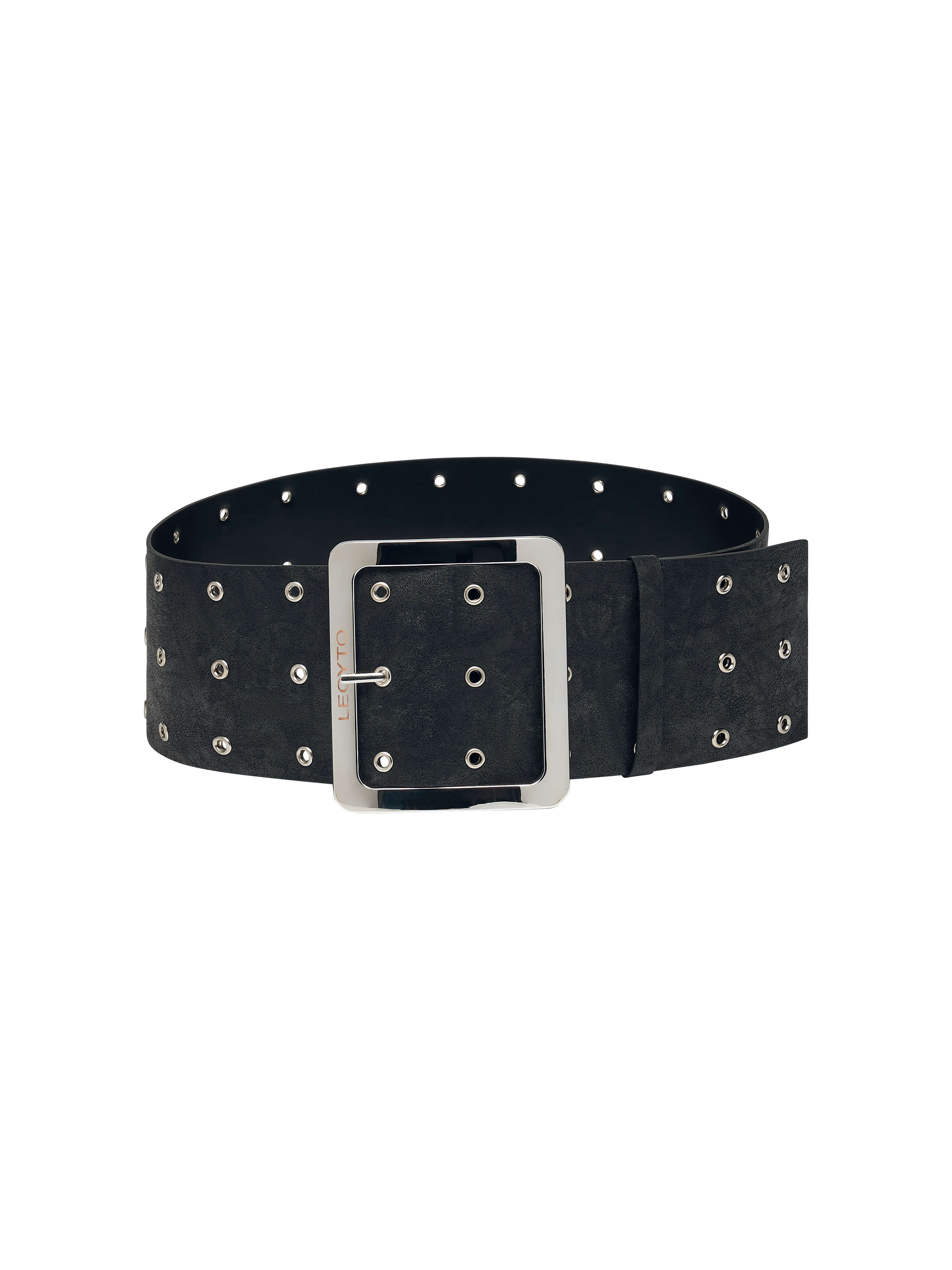 lecyto-fw-25-dominion-eyelet-leather-belt-black-black-s