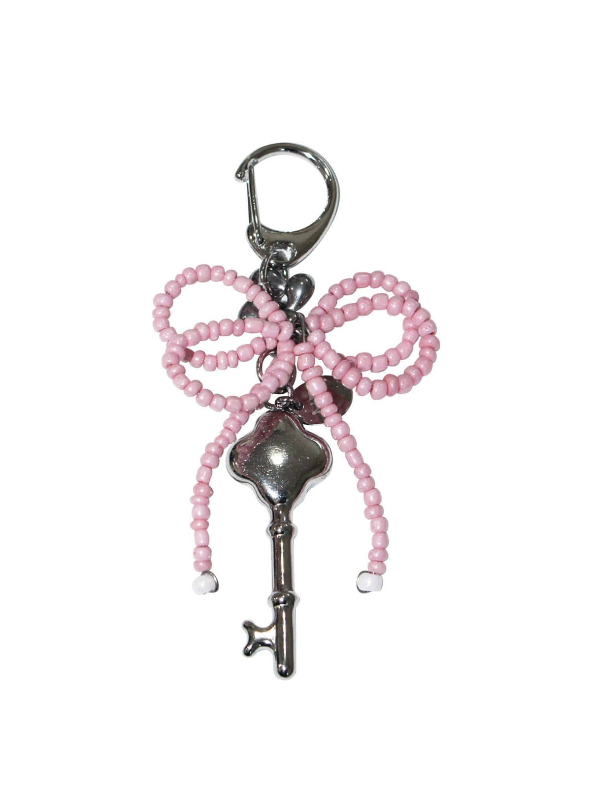 nariobjet-fw-26-loveseal-double-bow-keyring-black-black-s
