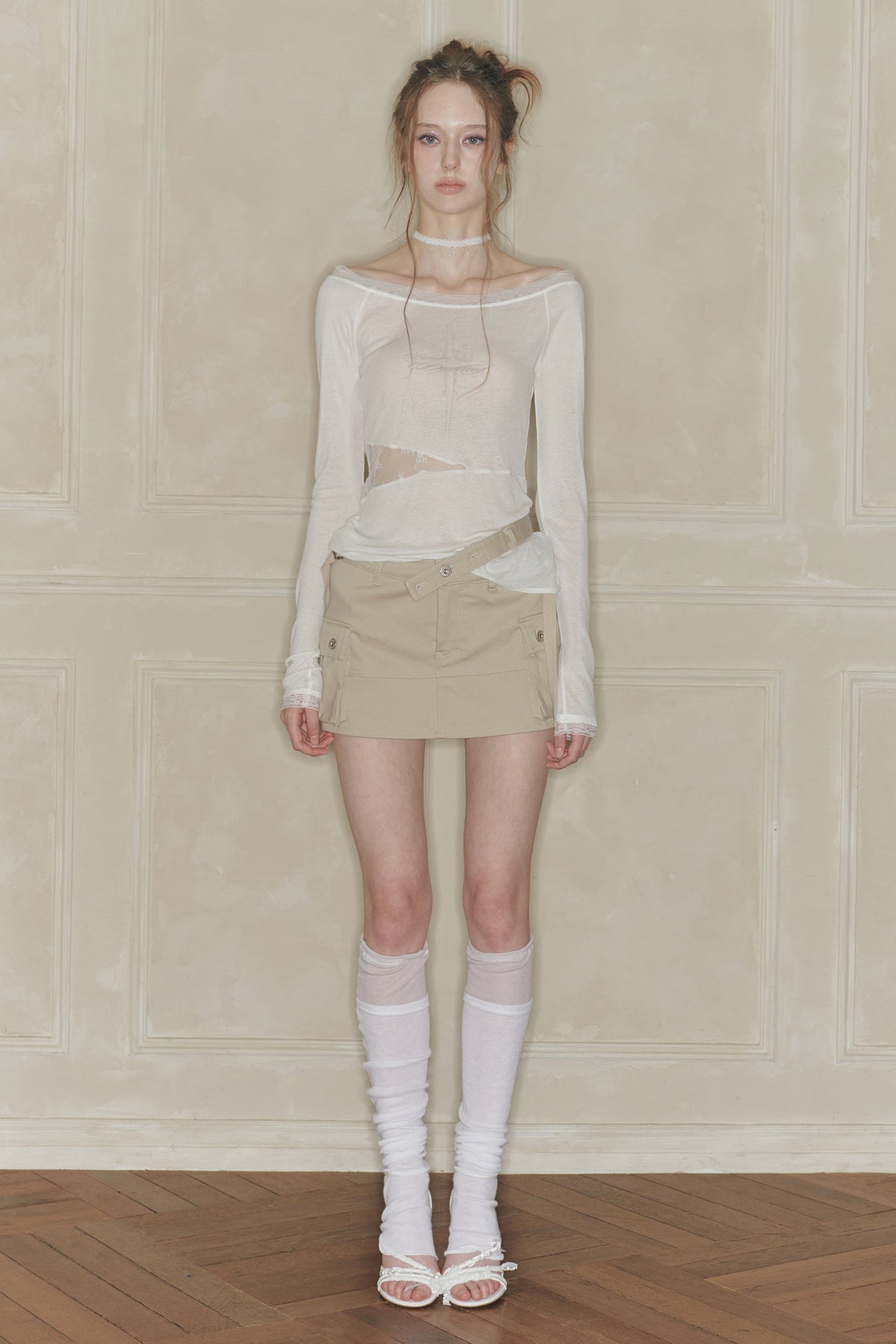 pain-or-pleasure-fw-26-nix-mini-skirt-beige-beige-s