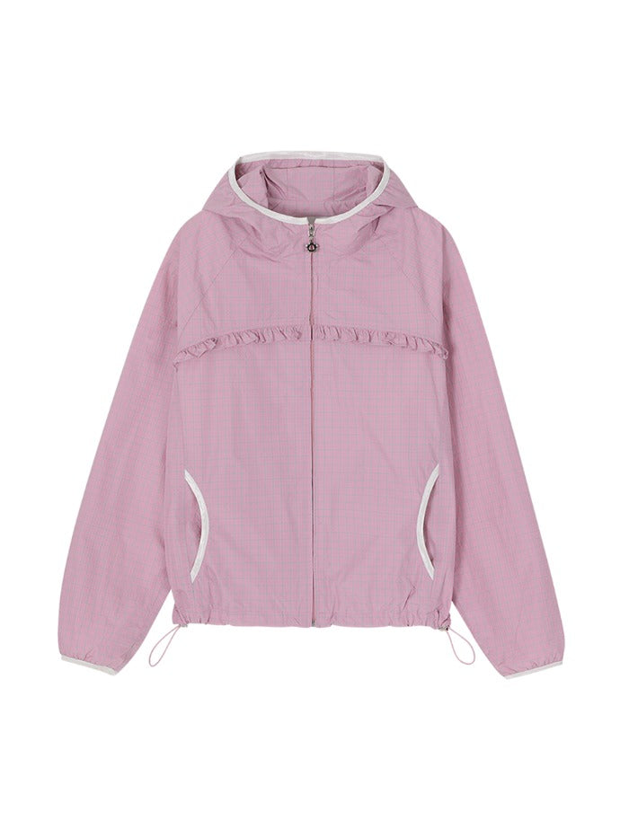 crank-ss-25-check-frill-line-windbreaker-pink-pink-s