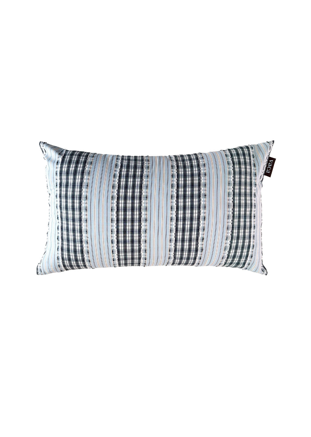 vaca-seasonless-check-fringe-cushion-cover-(sky)